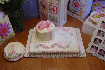 1st Birthday Creative Cake Photo