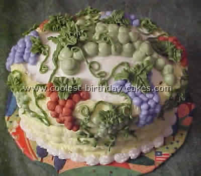 Fruit-Shaped Creative Cakes