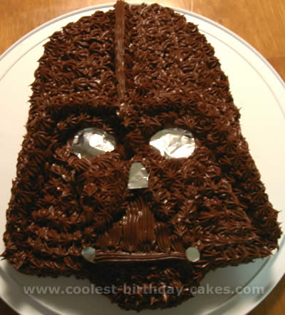 Darth Vader Picture Cake