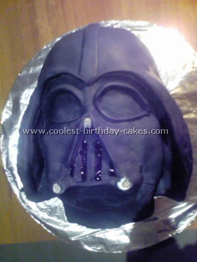 Darth Vader Picture Cake