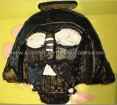 Darth Vader Picture Cake