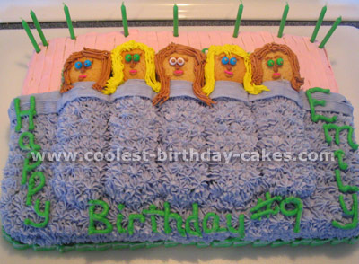 Slumber Party Decorated Cakes