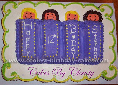 Slumber Party Decorated Cakes