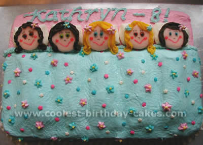 Slumber Party Decorated Cakes