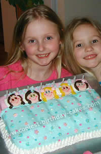 Slumber Party Decorated Cakes