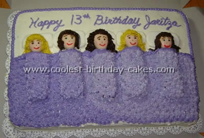 Slumber Party Decorated Cakes