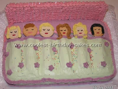 Slumber Party Decorated Cakes