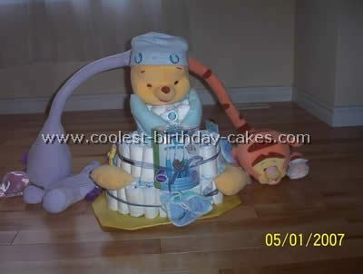 Diaper Cake Instructions