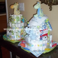 Diaper Cake Instructions