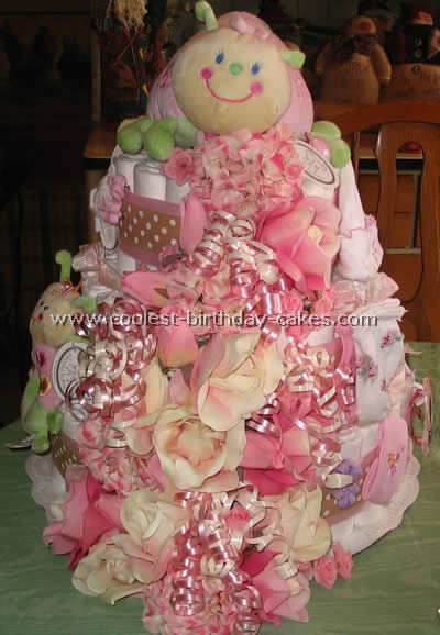 Diaper Cake Instructions