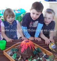 Dinosaur Birthday Cake