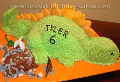 Dinosaur Picture Cake