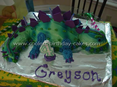 Dinosaur Picture Cake