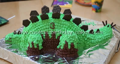 Dinosaur Picture Cake