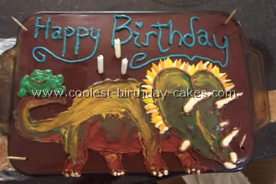 Dinosaur Cake