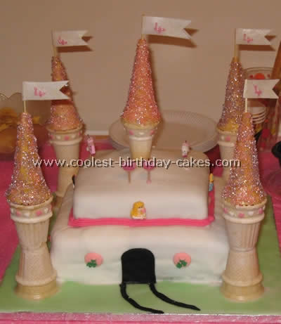 Homemade Castle Cake