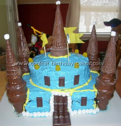 Homemade Castle Cake