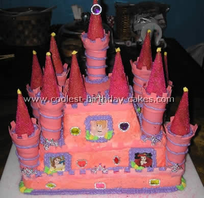 Homemade Castle Cake