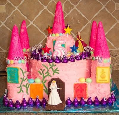 Homemade Castle Cake