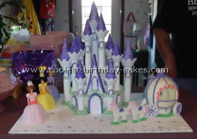 Homemade Castle Cake