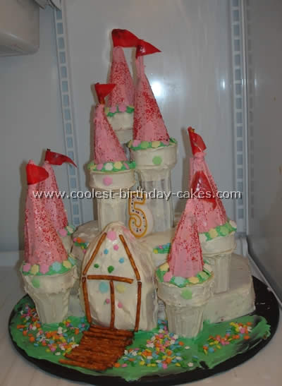 Homemade Castle Cake