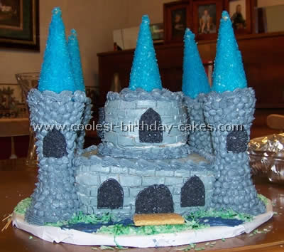 Homemade Castle Cake