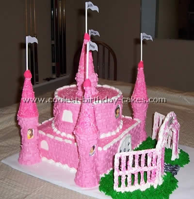 Coolest Disney Castle Cake Photos