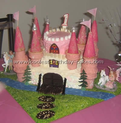 Homemade Castle Cake