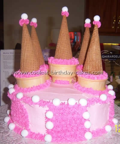 Homemade Castle Cake