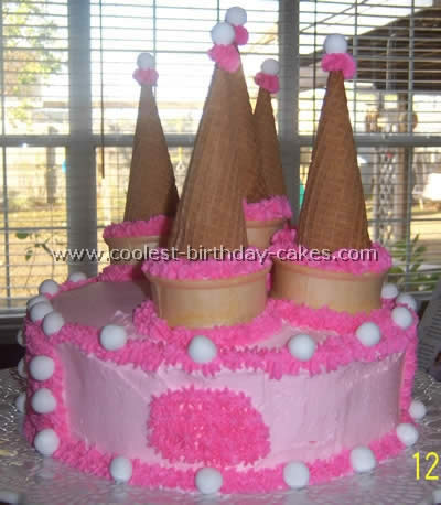 Homemade Castle Cake