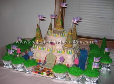 Coolest Disney Princess Castle Cake Photos