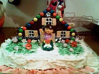 Dora Birthday Cake Photo