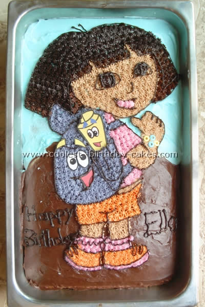 Dora the Explorer Cake Photo