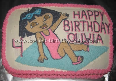 Dora the Explorer Cake Photo