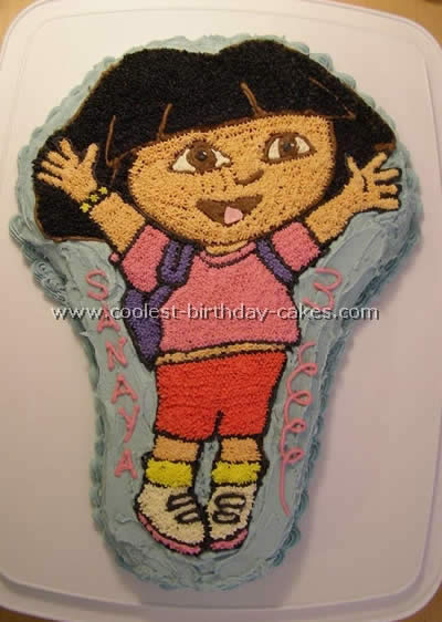 Coolest Dora the Explorer Birthday Cake Ideas