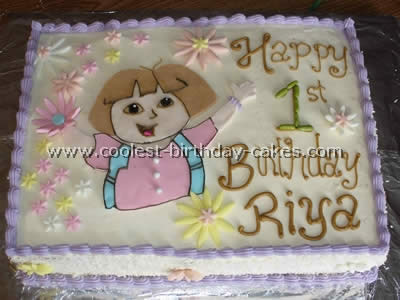 Coolest Dora the Explorer Birthday Cake Photos and Tips