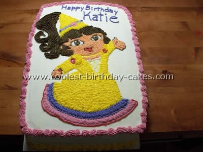 Dora Birthday Cake Photo