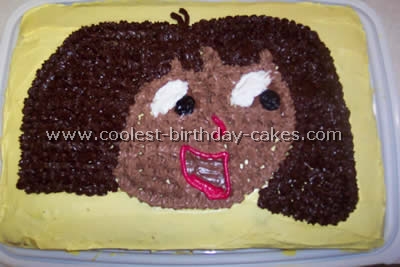 Dora Birthday Cake Photo