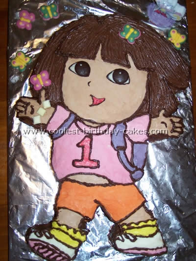 Dora Birthday Cake Photo