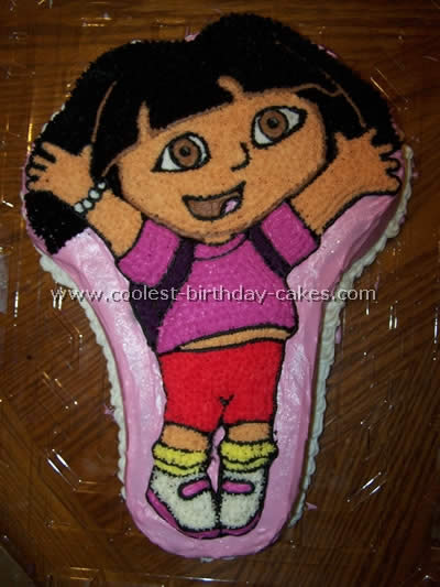 Dora Birthday Cake Photo