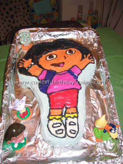 Dora the Explorer Cake Photo