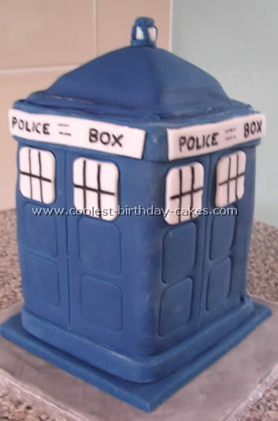 Dr Who Cake Photo