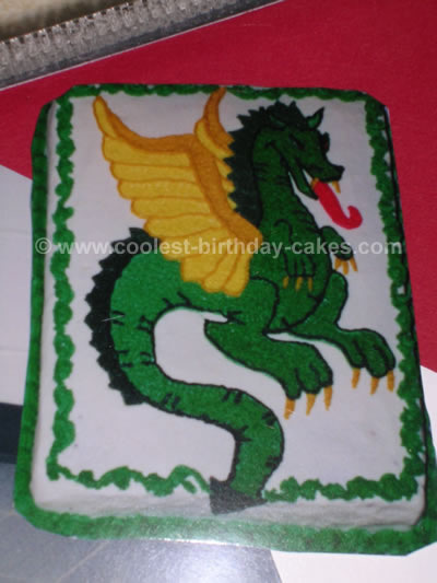 Dragon Cake Photo