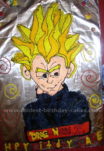Coolest Dragonball Z Cakes on the Web's Largest Homemade Birthday Cake Gallery