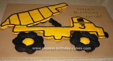 Coolest Dump Truck Birthday Cake by Jennifer from Forsyth, IL
