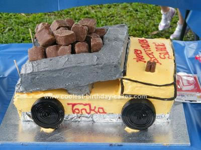 Coolest Tonka Truck Birthday Cake