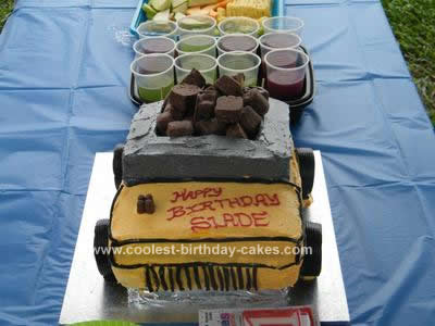 Coolest Tonka Truck Birthday Cake