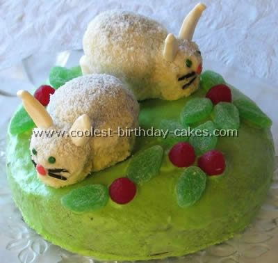 Easter Bunny Cake