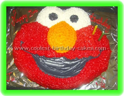 Elmo Birthday Cakes