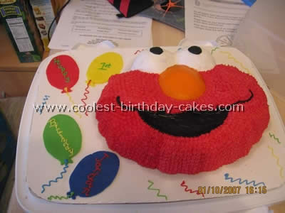 Elmo Birthday Cakes